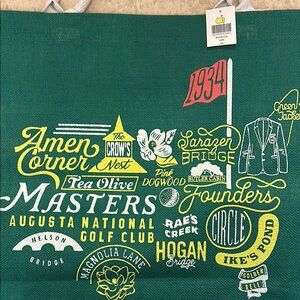 Green Augusta National Golf Club Tote Bag